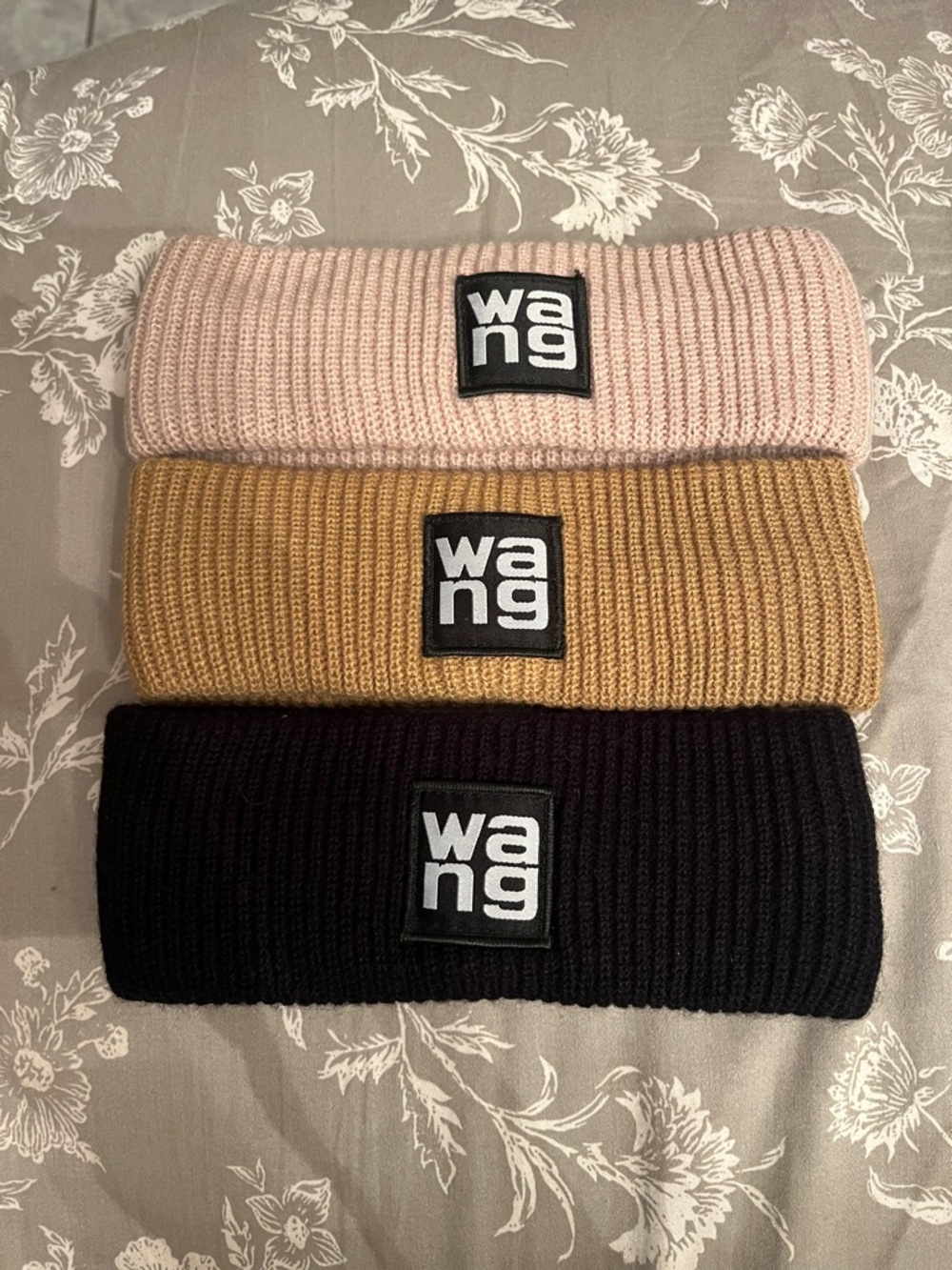 Ribbed Knit Headband set of 3